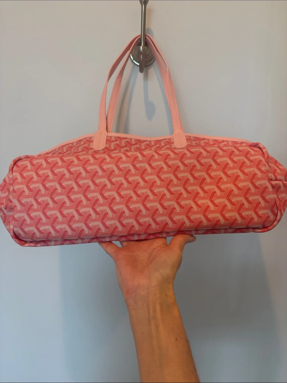 Pink Patterned Women's Tote